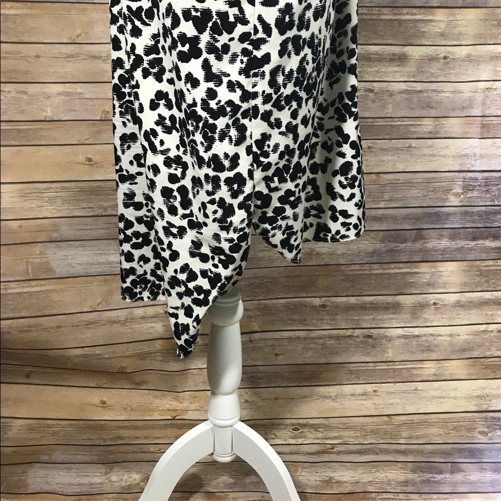 Black & White Animal Print Dress - Picture 7 of 9